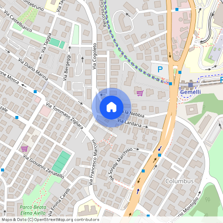 Via La Nebbia, Roma, Lazio 00168