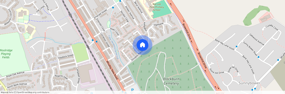 Douglas Place, Blackburn, BB1
