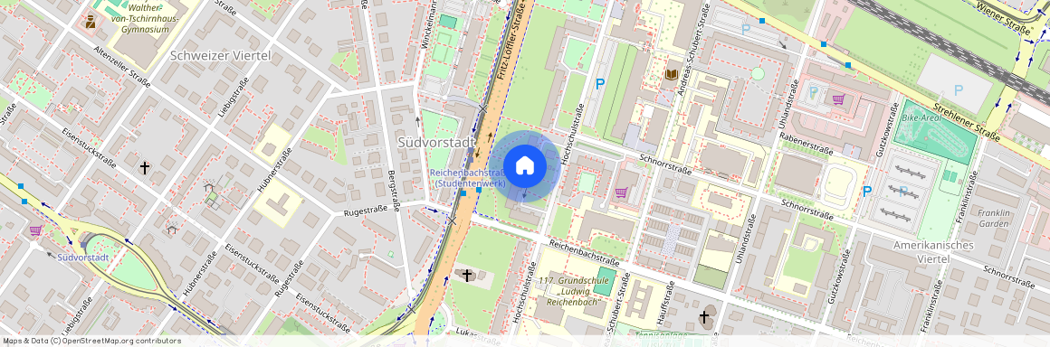 Hochschulstr. 24, 01069 Dresden - Südvorstadt-Ost