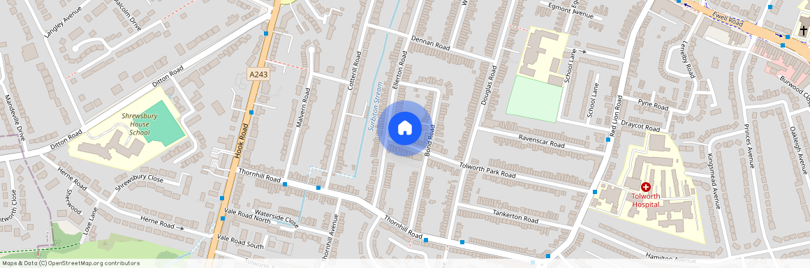 Tolworth Park Road, Surbiton, KT6, London