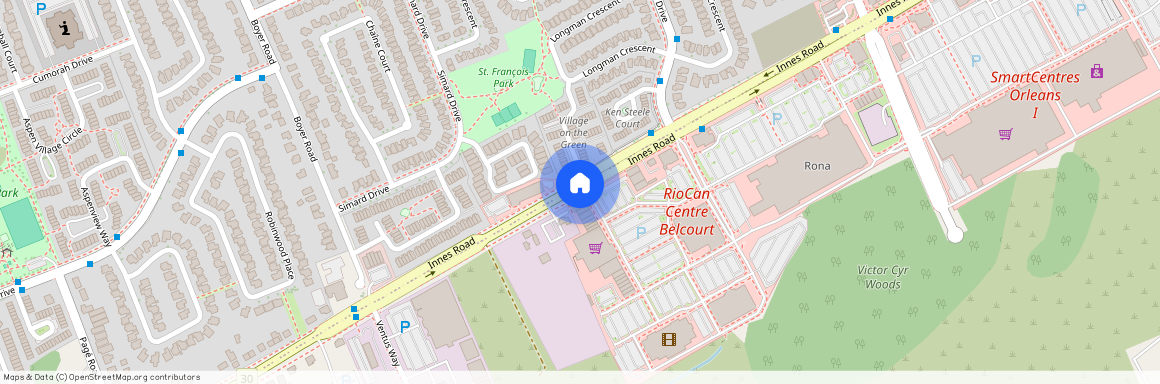 6411 Viseneau Drive, Orléans, Orléans, Ottawa, K1W 0C8