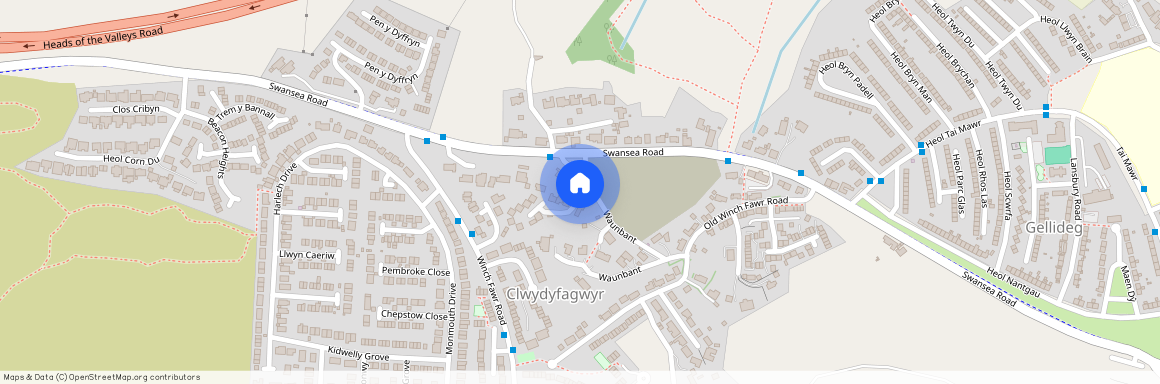Waunbant Court, Merthyr Tydfil, CF48