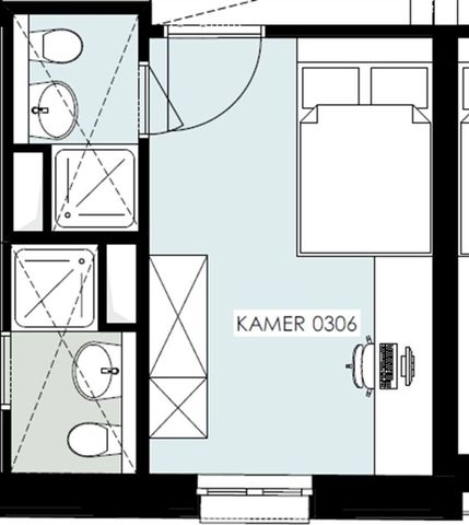 Studentenkamer - Foto 4