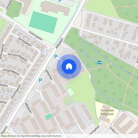 Haga, Visby, Gotland, Allégatan 142