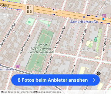 Single Living Nähe Boxhagener Platz - Foto 1