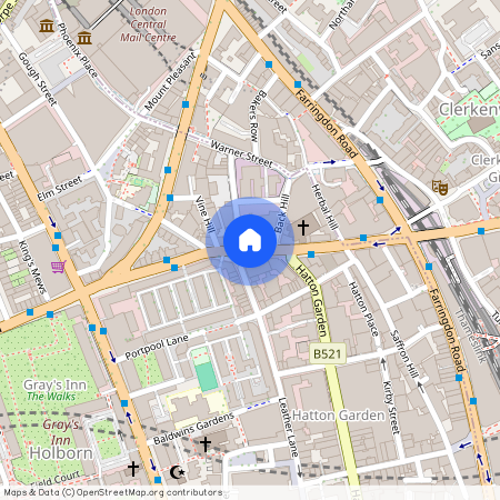 Salutation Gardens, Clerkenwell, London, WC1X