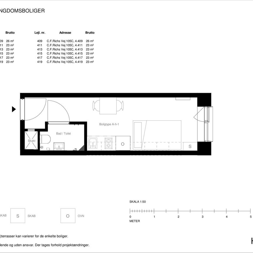 C.F. Richs Vej 105C, 2. 207, 2000 Frederiksberg - Photo 1