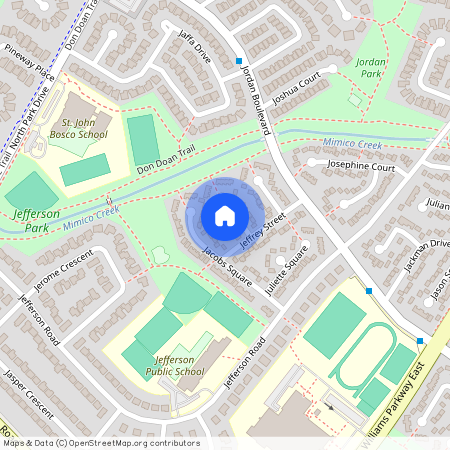 18 Jensen Sq Upper N/A, Brampton