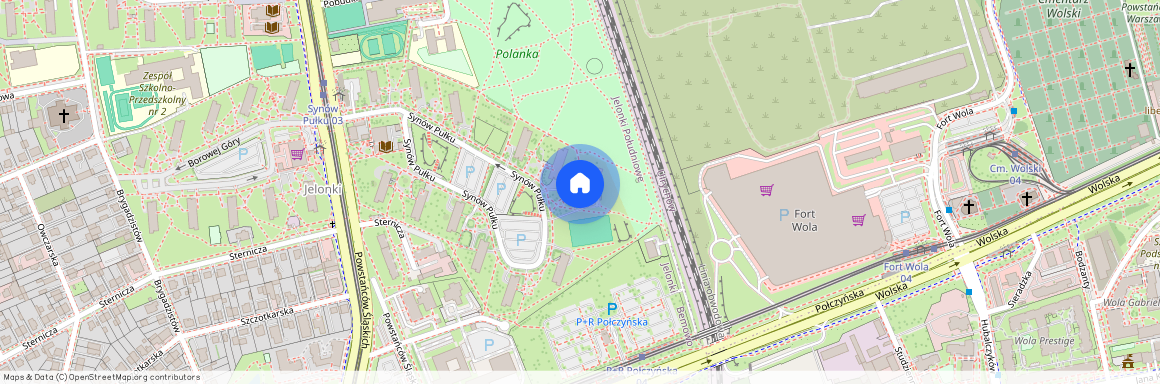 ul. Synów Pułku, Jelonki Południowe, Bemowo, Warszawa, mazowieckie