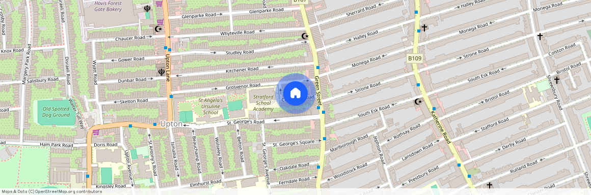 Cheshunt Road, Forest Gate, London, E7