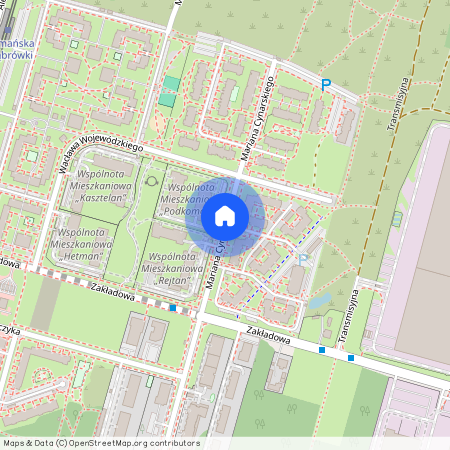 ul. Mariana Cynarskiego, Olechów, Widzew, Łódź, łódzkie