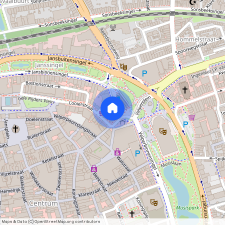 Velperplein 1-A, Rijnstraat, 6811AG, Arnhem