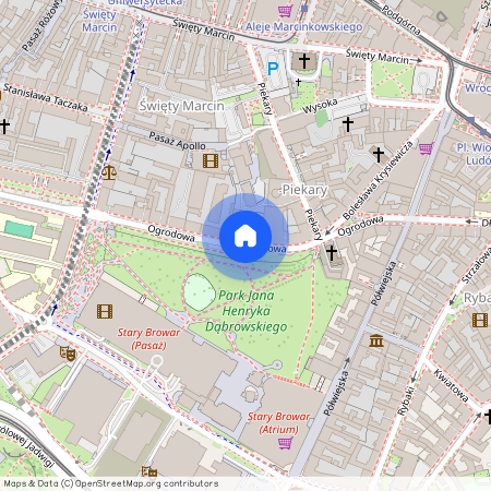 ul. Ogrodowa, Centrum, Stare Miasto, Poznań, wielkopolskie