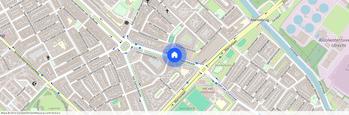 Geuzenwijk, 3554 AS, Van Hoornekade, Utrecht