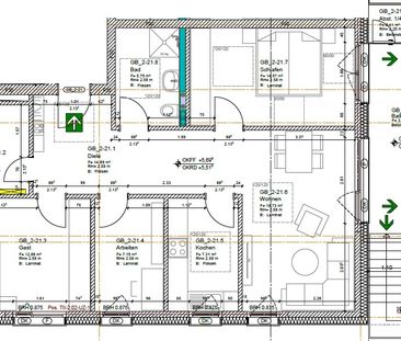 Erstbezug! 4-Zimmer Wohnung mit ca. 95m² an der Kieler Kante! - Photo 1