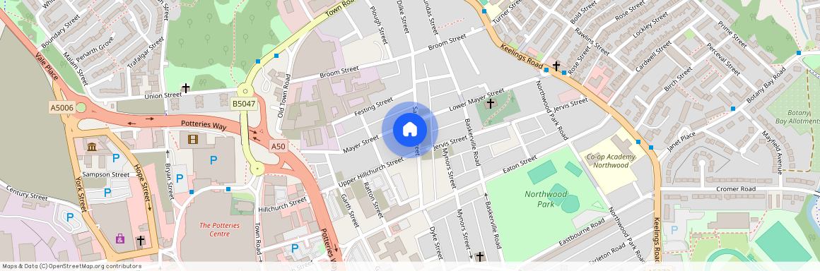 St. John Street, Stoke-on-Trent, Staffordshire, ST1 2HT