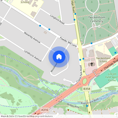 Woodlawn Crescent, Whitton, Twickenham, TW2