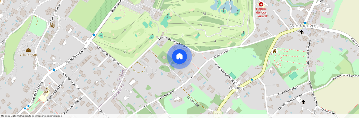 Chemin des Hauts-Crêts, 1253 Vandoeuvres