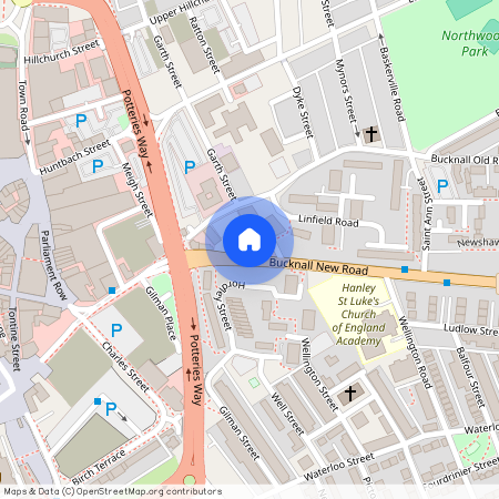 Bucknall New Road, Hanley, Stoke-on-Trent