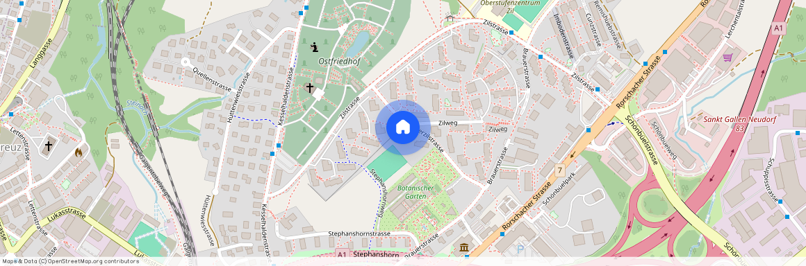 Oberzilstrasse 15, 9016 St. Gallen