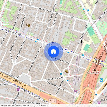 Building Villa Blanche - checkmyguest - 1052525 - PAR, Villa Blanche, Neuilly-Sur-Seine