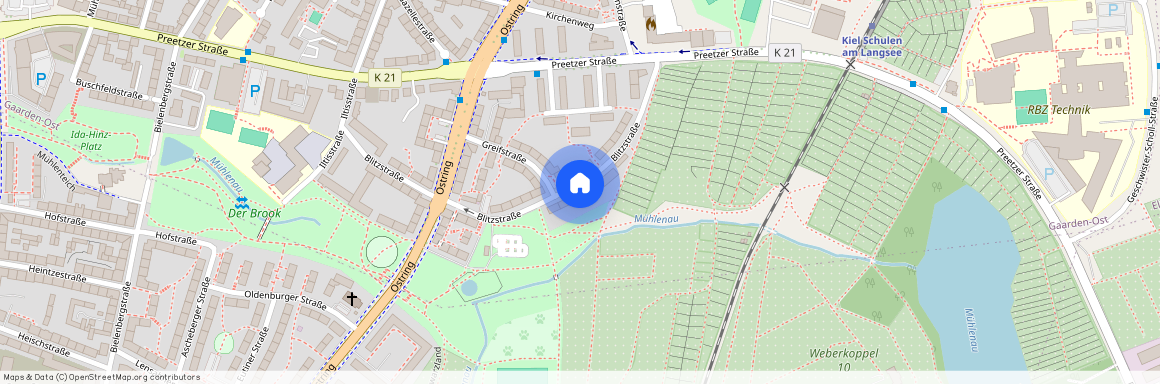 Blitzstraße 62, 24143, Kiel