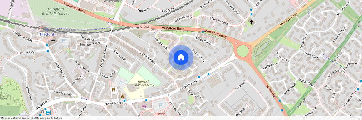 Glebe Close, Thetford