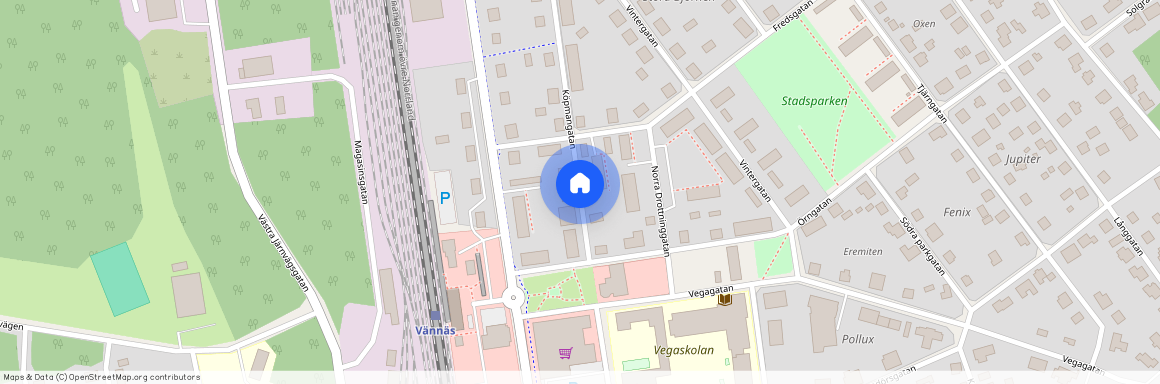 Köpmangatan, Vännäs