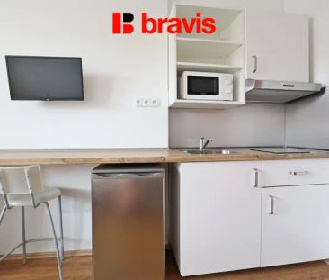 Pronájem bytu 1+kk, Popůvky u Brna, zařízený, sdílená WIFI v ceně - Fotografie 6