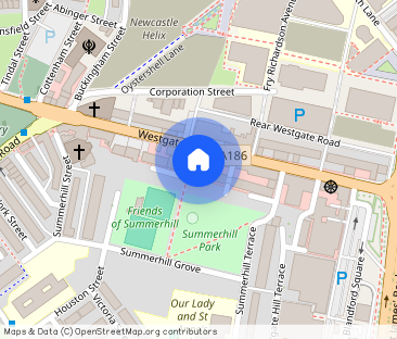 High Swinburne Place (R5), Room 5 (Third Floor Rear), Summerhill Sq... - Photo 1