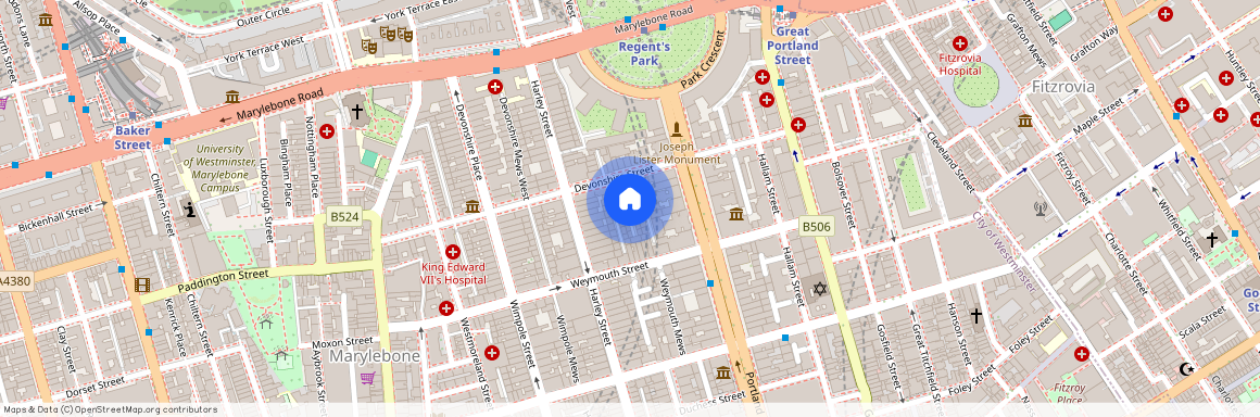 29 Devonshire Close, London, W1G 7BD