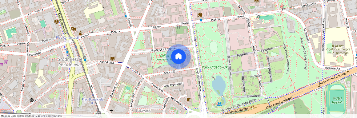 ul. Wacława Sieroszewskiego, Śródmieście Południowe, Śródmieście, Warszawa, mazowieckie