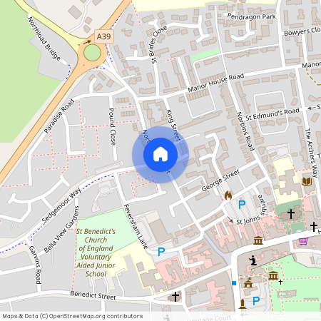 St Johns Place Northload Street, Glastonbury, Somerset