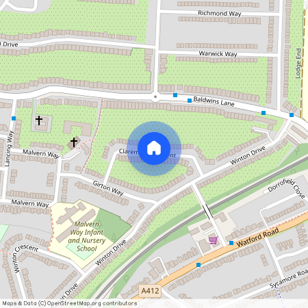 Claremont Crescent Rickmansworth WD3, Rickmansworth, WD3