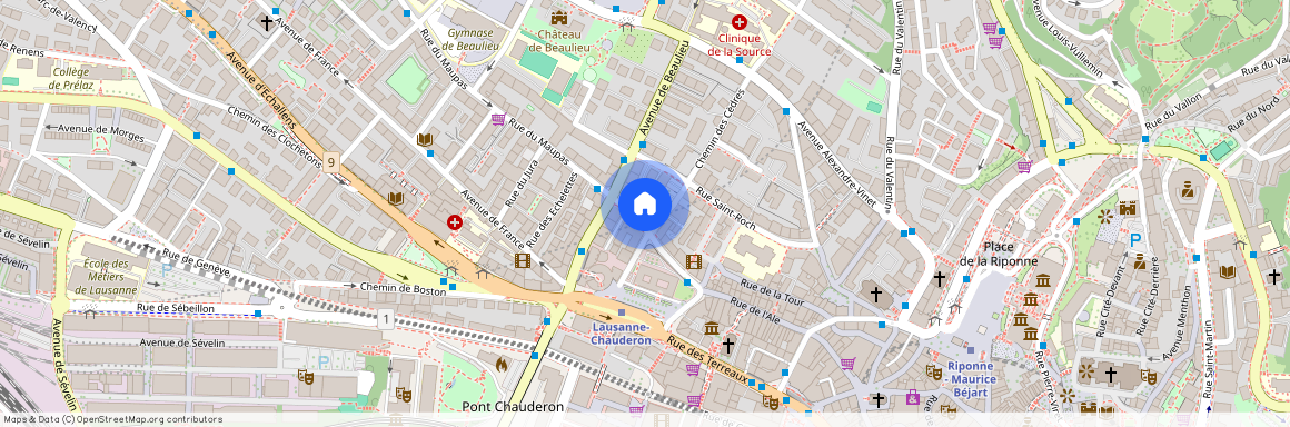 Rue du Maupas 16, 1004 Lausanne