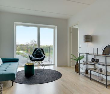 Moderne lejebolig i Odense M med fælles tagterrasse - perfekt til d... - Photo 6