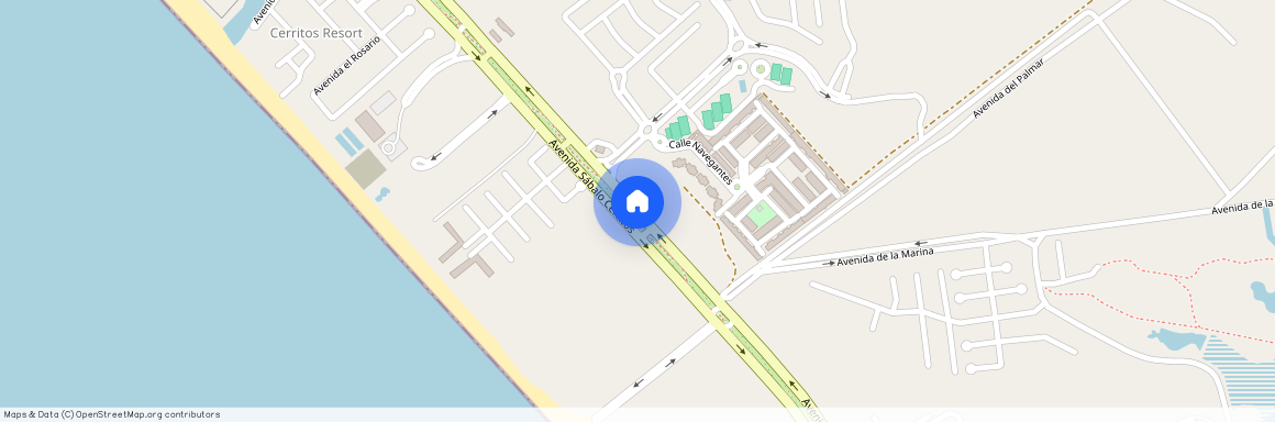 Avenida Sabalo Cerritos, Cerritos al Mar, Mazatlán, Departamento, Sinaloa
