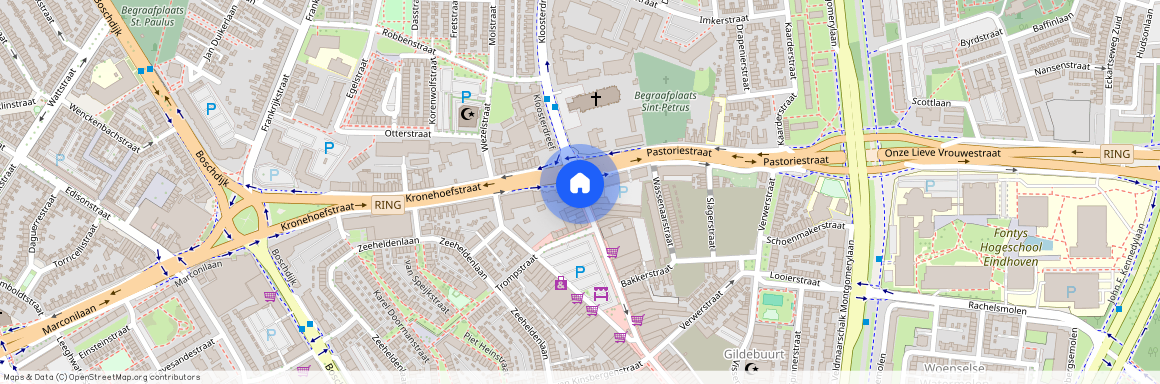 Gildebuurt, 5612 CT, Kloosterdreef, Eindhoven