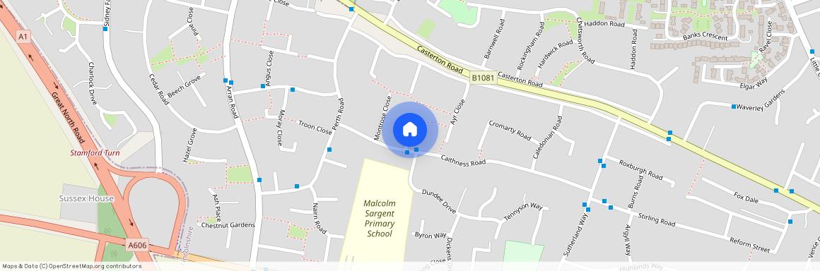 Melrose Close, Stamford