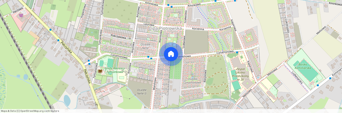 ul. Cynamonowa, Lipa Piotrowska, Psie Pole, Wrocław, dolnośląskie