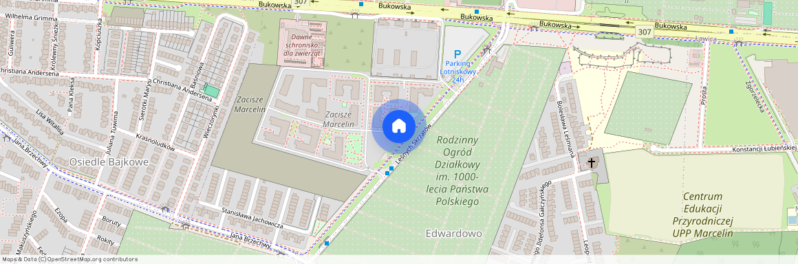 ul. Leśnych Skrzatów, Ławica, Grunwald, Poznań, wielkopolskie