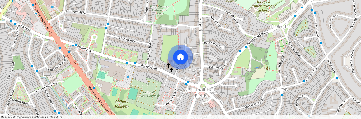 Merton Close, Oldbury B68