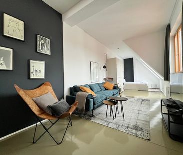 F-Hain: voll möbliertes LUXUS Apartment - 46 m² befristet für max. ... - Foto 4