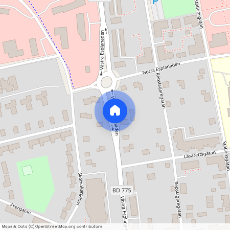 Västra Esplanaden, Haparanda