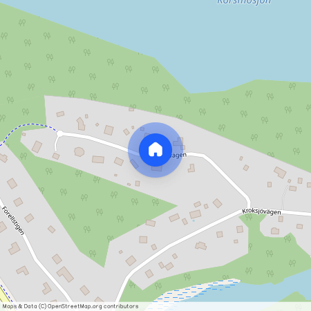 Korsmovägen, Värmdö