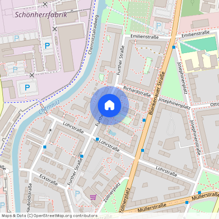 Chemnitz, Schloßchemnitz, Further Straße 24, Sachsen, 09113