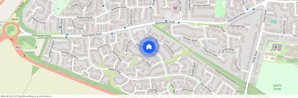 Meadowsweet Hill, Bingham, Nottingham, NG13