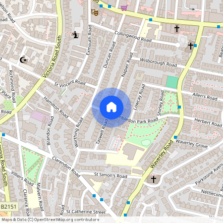 Wimbledon Park Road, Southsea, Portsmouth, PO5