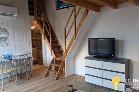 T1 meublé avec terrasse proche plages - Photo 3