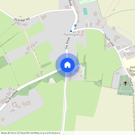 The Broadway, Petham, Canterbury